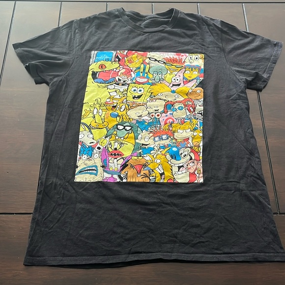 Nickelodeon Other - Nickelodeon Men’s Tee-Shit Size Medium Sponge Bob Ren and Stimpy Rugrats